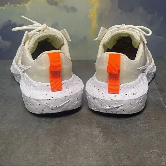 Nike Crater Impact Women's Summit White Grey Fog Sneakers Size 7 - Picture 6 of 16